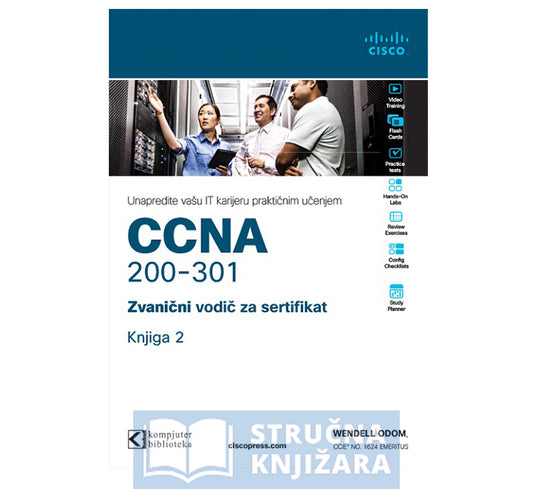 CCNA 200-301 zvanični vodič za sertifikat, knjiga 2 - Wendell Odom