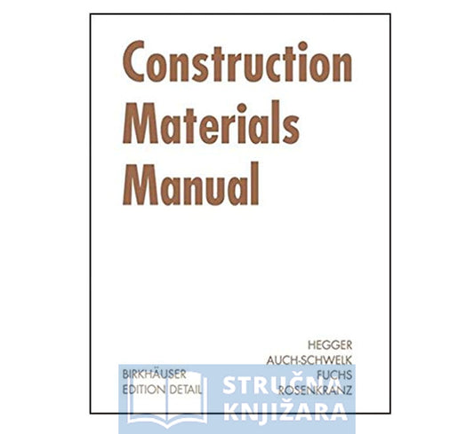 Construction Materials Manual