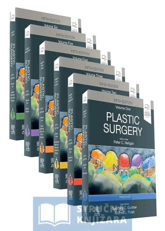 Plastic Surgery: 6 - Volume Set 5Th Edition - Peter C. Neligan